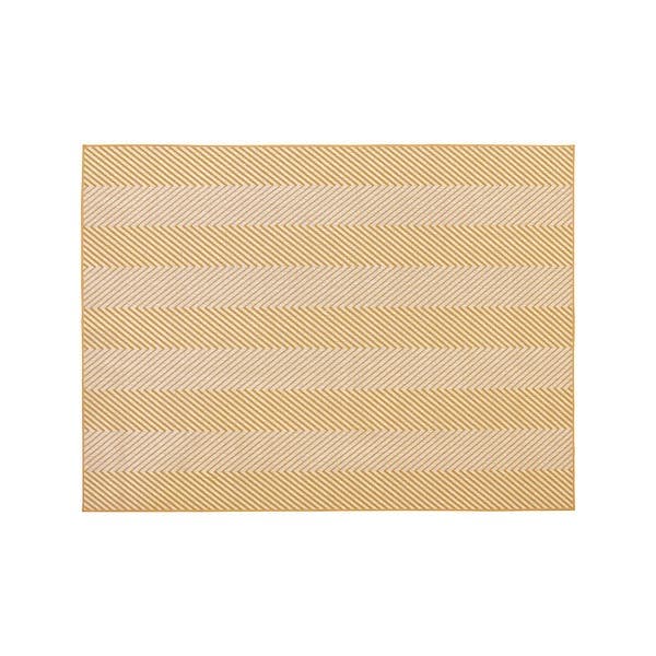 Tapete Cotton Texture Sarja Amarelo 1,50x2,00m Tapetes São Carlos