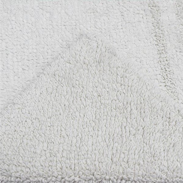 Tapete de Banheiro Remix Branco 50x80 Sensea