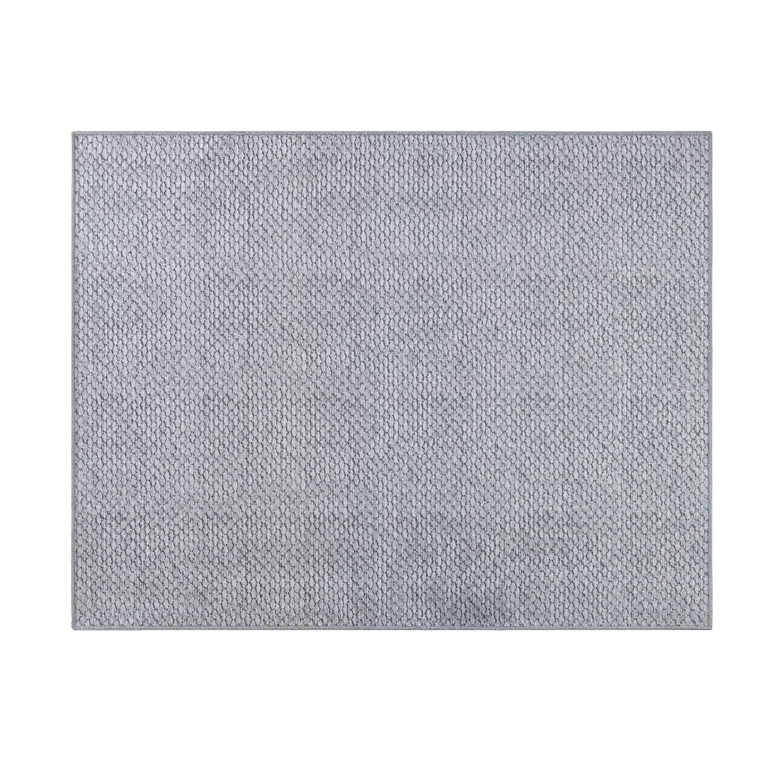 Tapete Domani Escamas 50x1,80cm Cinza - Têxtil J. Serrano