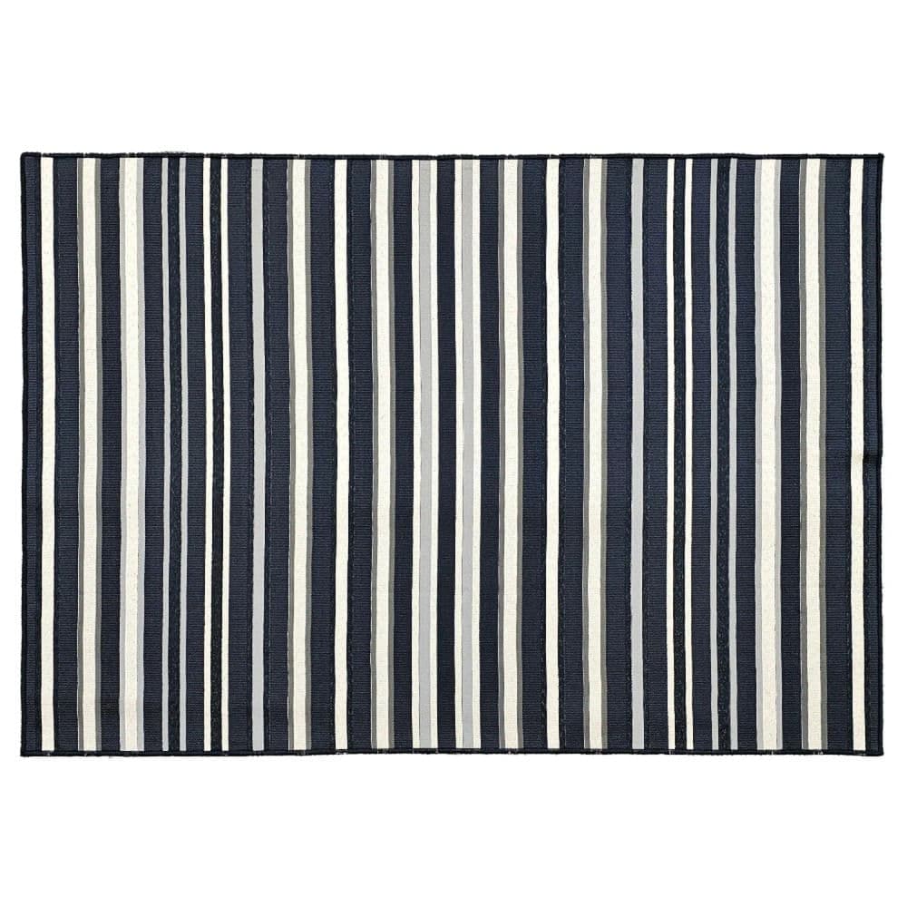 Tapete Domani Linea 50x180cm Azul - Têxtil J. Serrano