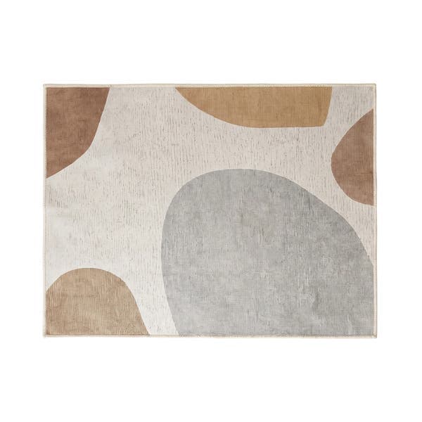 Tapete Funcional Polipropileno Bege Internas 100x150cm