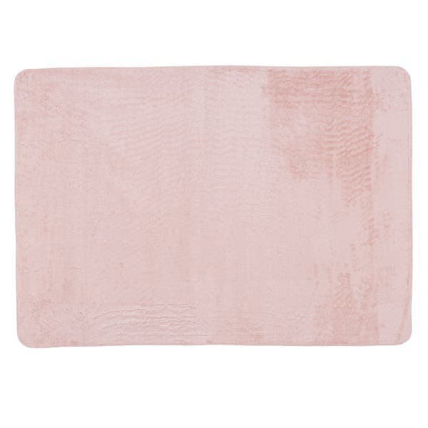 Tapete Infantil Retangular 1x1,4m Jolitex Ternille Melody Rosa