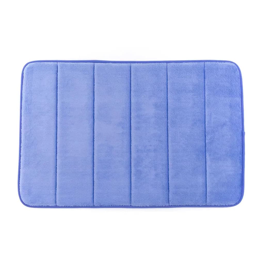 Tapete para Banheiro Foam 40x60cm Azul - Comoditá