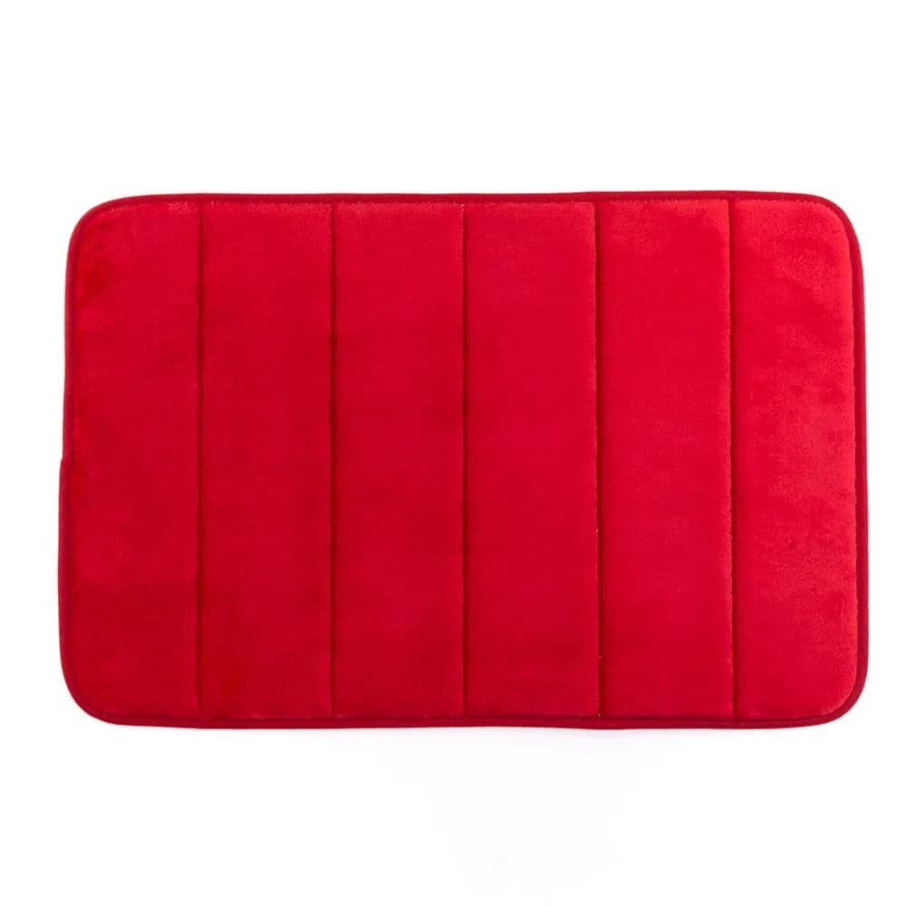 Tapete para Banheiro Foam 40x60cm Vermelho - Comoditá