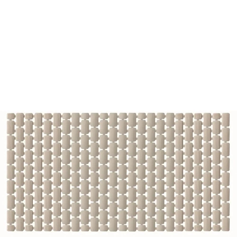 Tapete para Box Antiderrapante Bege 40x73cm