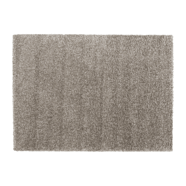 Tapete Retangular 0,60x1,20m Inspire Liso Aleks Cinza