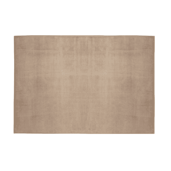 Tapete Retangular 100x140cm Edantex Bege Escuro