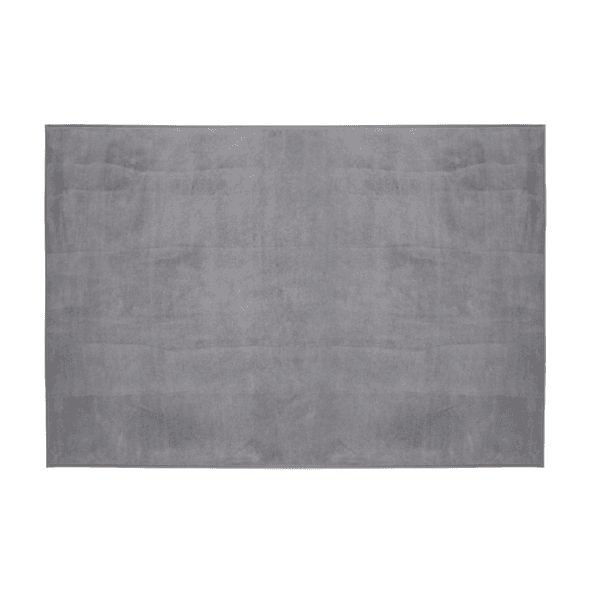 Tapete Retangular 100x140cm Edantex Cinza
