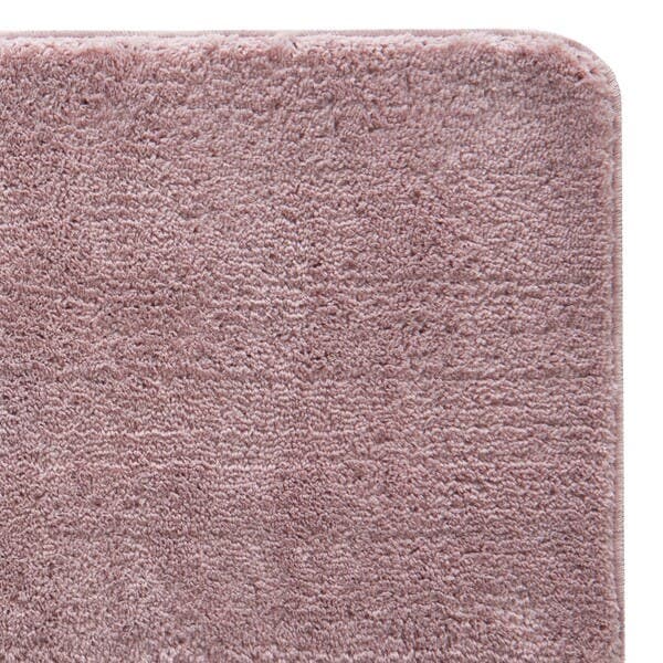Tapete Retangular 66x180m Jolitex Liso Rose