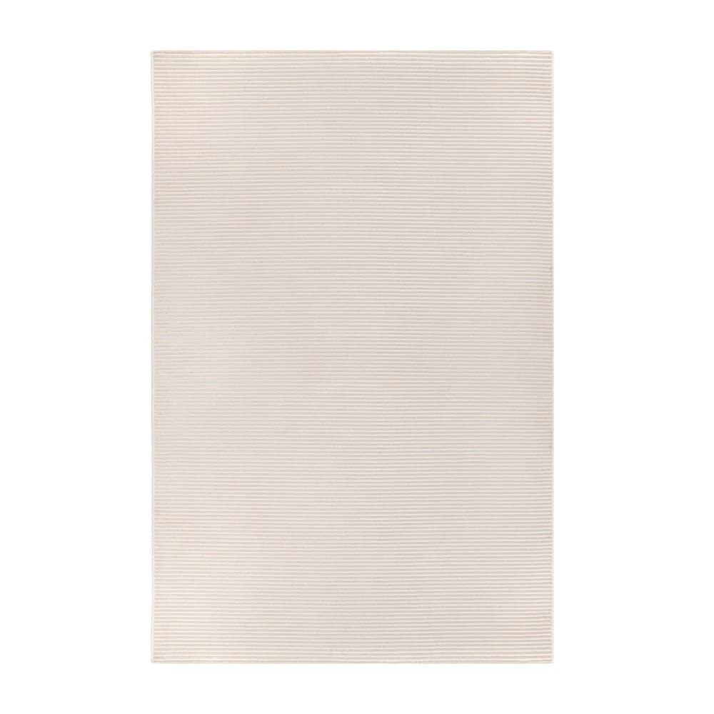 Tapete Sofia 02 Bege e Cinza 50x80cm - Edantex