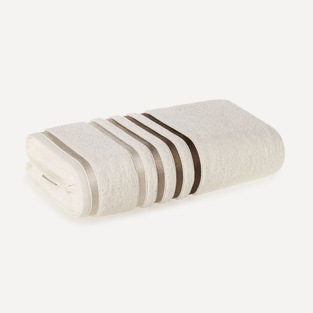 Toalha Banhão Fio Penteado Lumina Ivory/Greige