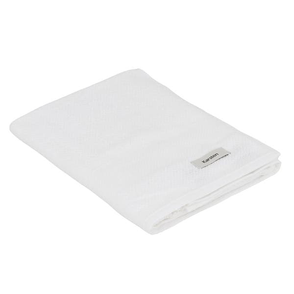 Toalha de Banho Karsten Empire Branca 100% Algodão 70x135cm