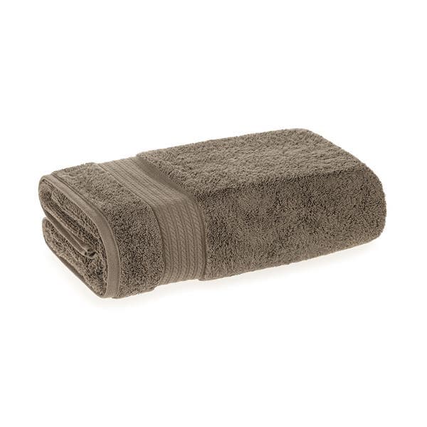 Toalha de Banho Karsten Magna Cinza Gris 100% Algodão 70x140cm