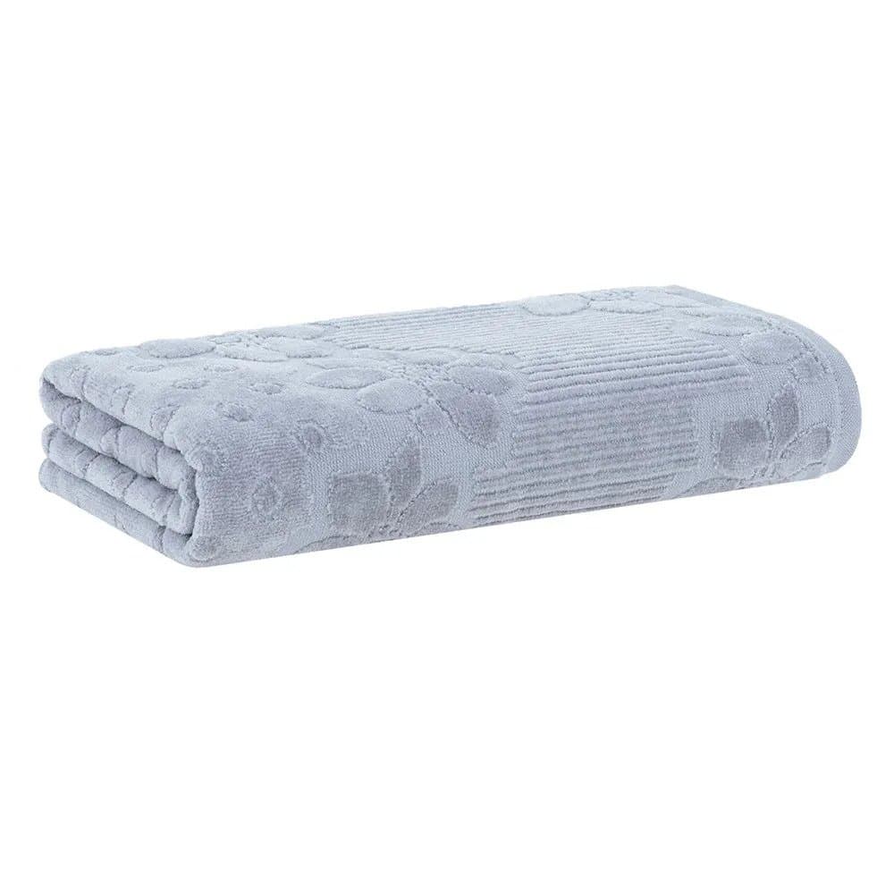 Toalha de Banho Lollipop Buddemeyer Cinza 70 x 135 cm