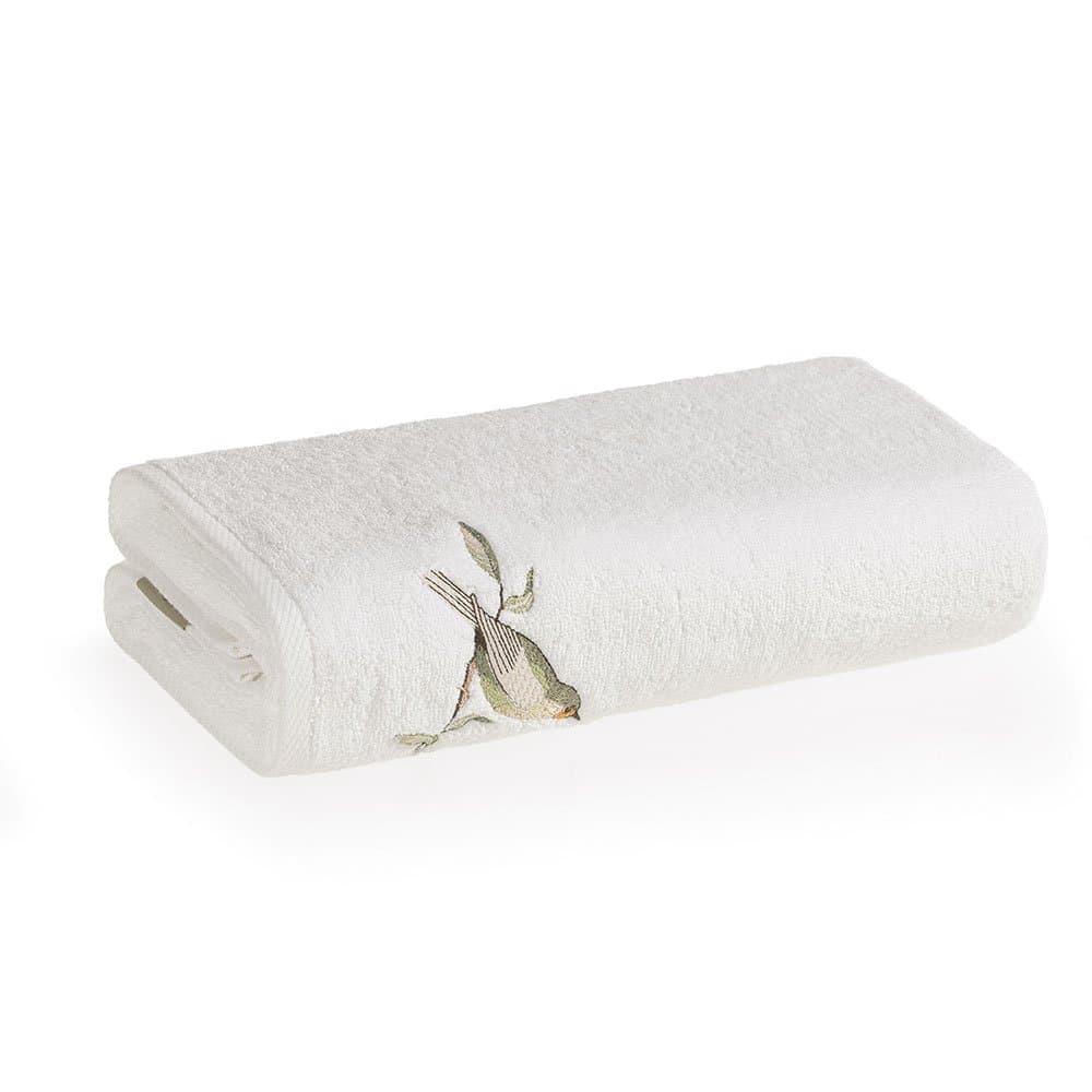 Toalha de Banho Ventura Karsten Branco 0,70 x 1,40 m