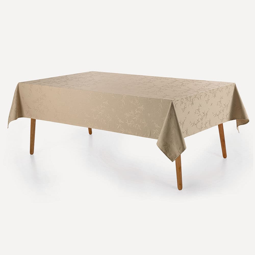 Toalha de Mesa 6 Lugares 1,80m x 2,20m Veríssimo Amendoa