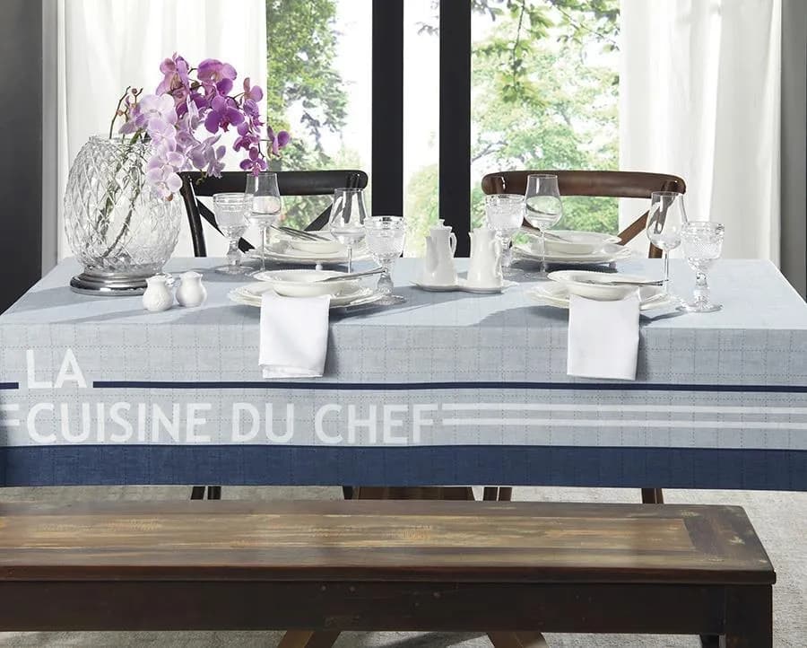 Toalha de Mesa Karsten Sempre Limpa Du Chef - Quadrada - 1.60x1.60m