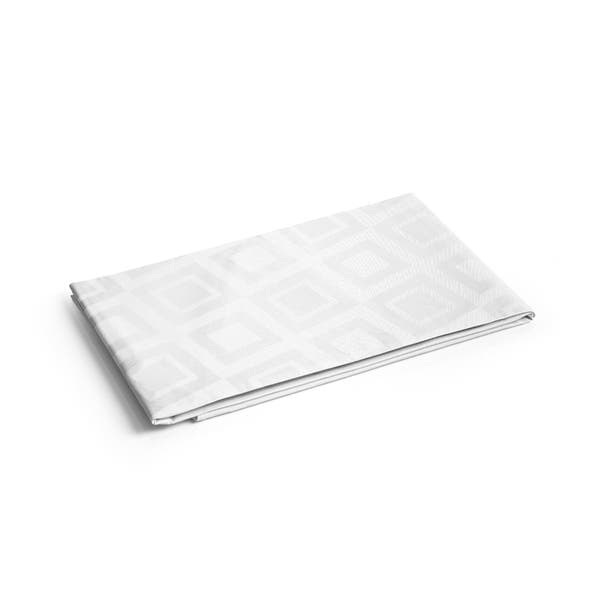 Toalha de Mesa Pratica Losangos 1,40x1,40m Off-White