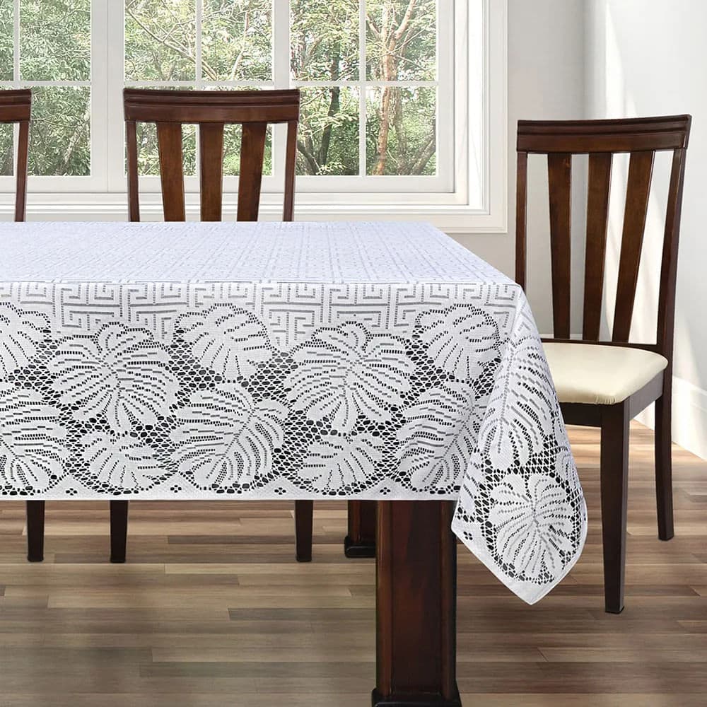 Toalha de Mesa Quadrada 1,6x1,6m Branca - Beija Flor