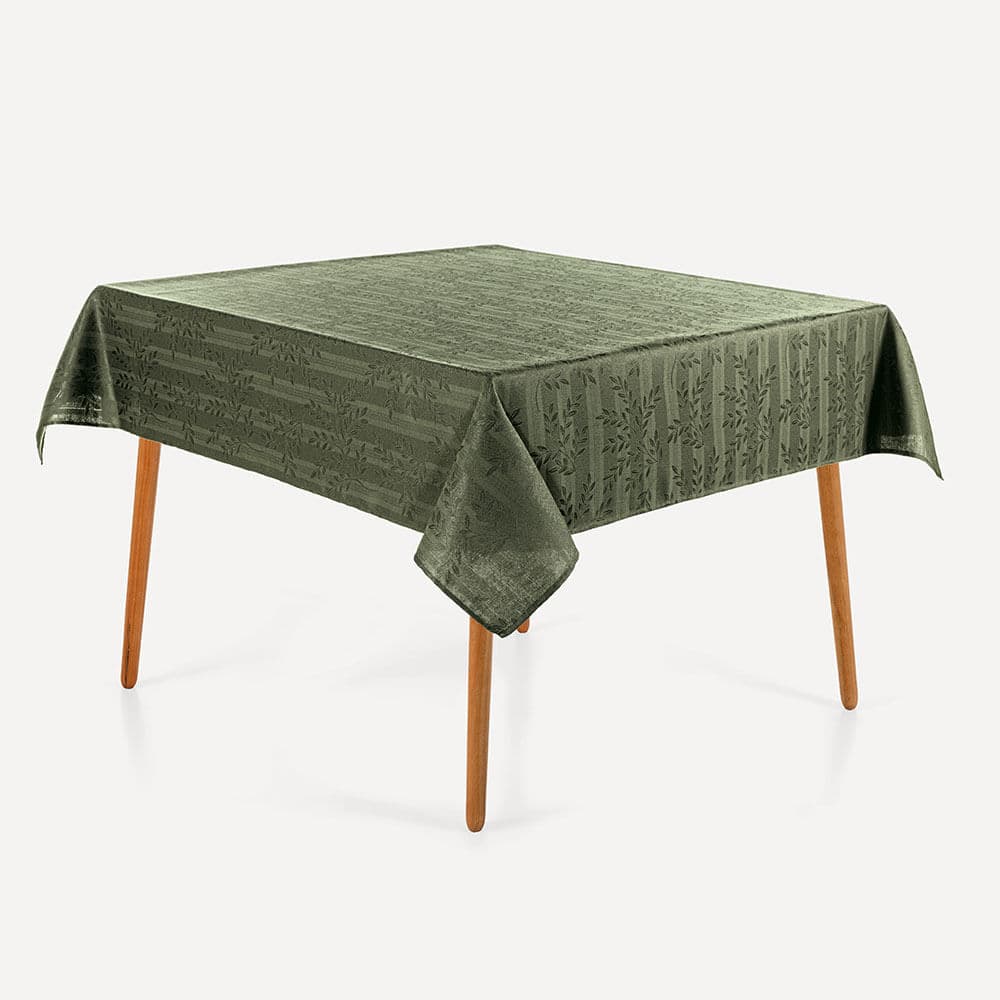 Toalha de Mesa Quadrada 1,80mx1,80m Serena Verde