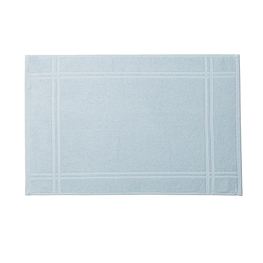 Toalha de Piso Metrópole Azul Opalina 45x65cm - Karsten