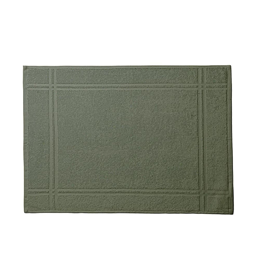 Toalha de Piso Metrópole Verde Eucalipto 45x65cm - Karsten