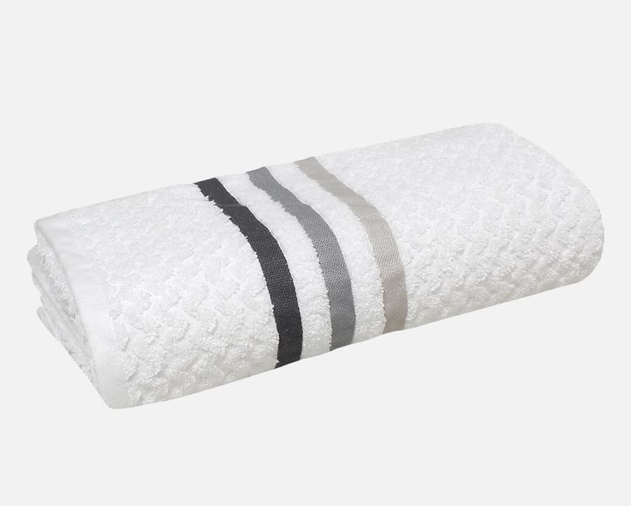 Toalha de Rosto Corttex Jacquard Trento - Gramatura: 450g/m²