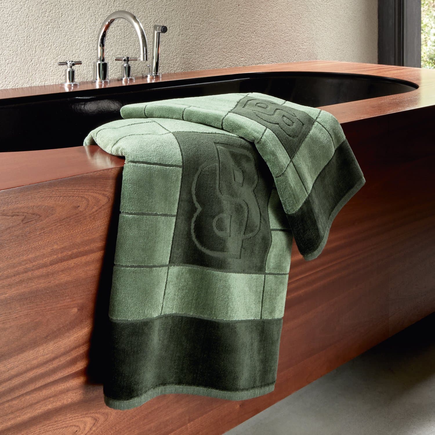 Toalha de Rosto Double B Boss Home Cipreste 50 x 100 cm