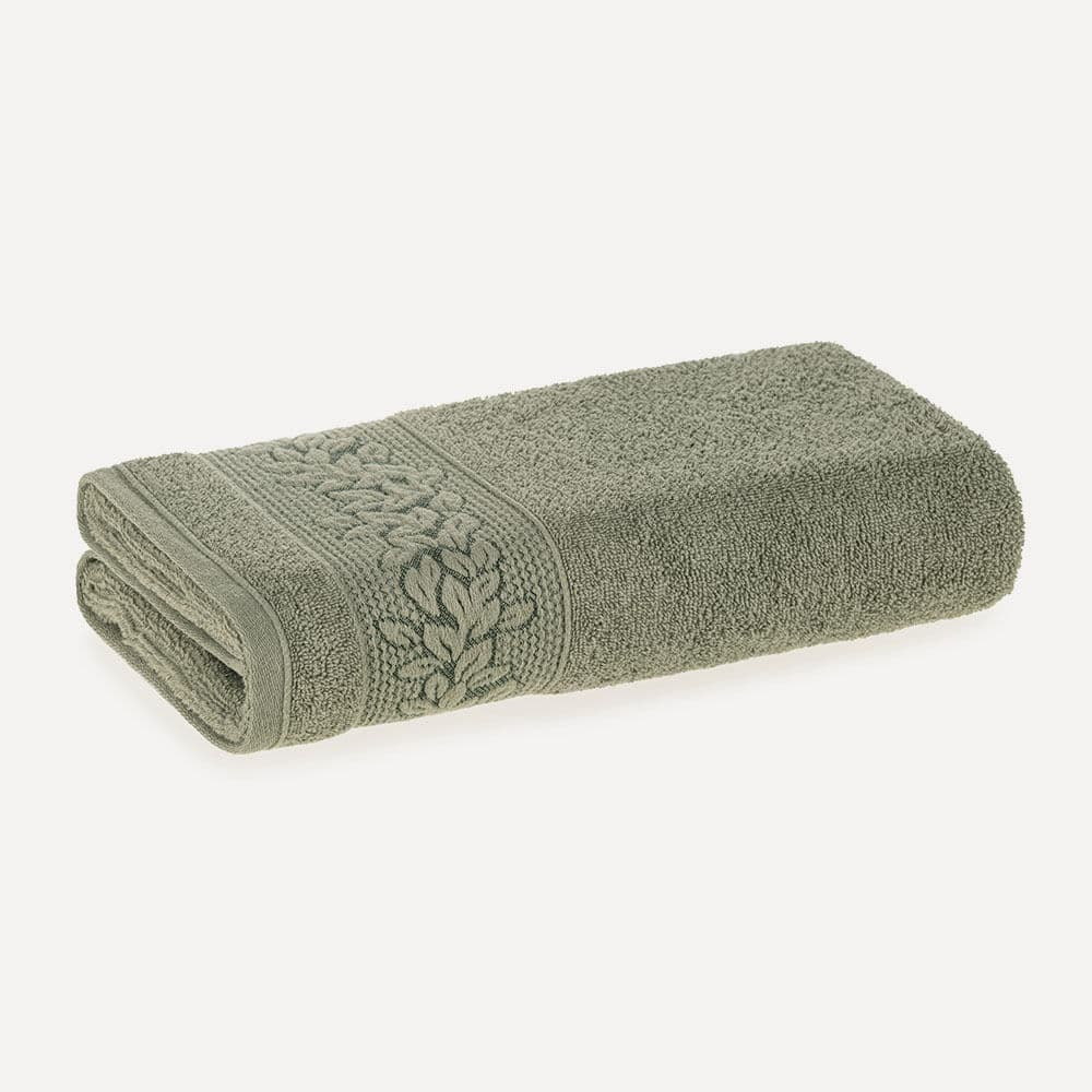 Toalha de Rosto Fio Cardado Provence Eucalipto