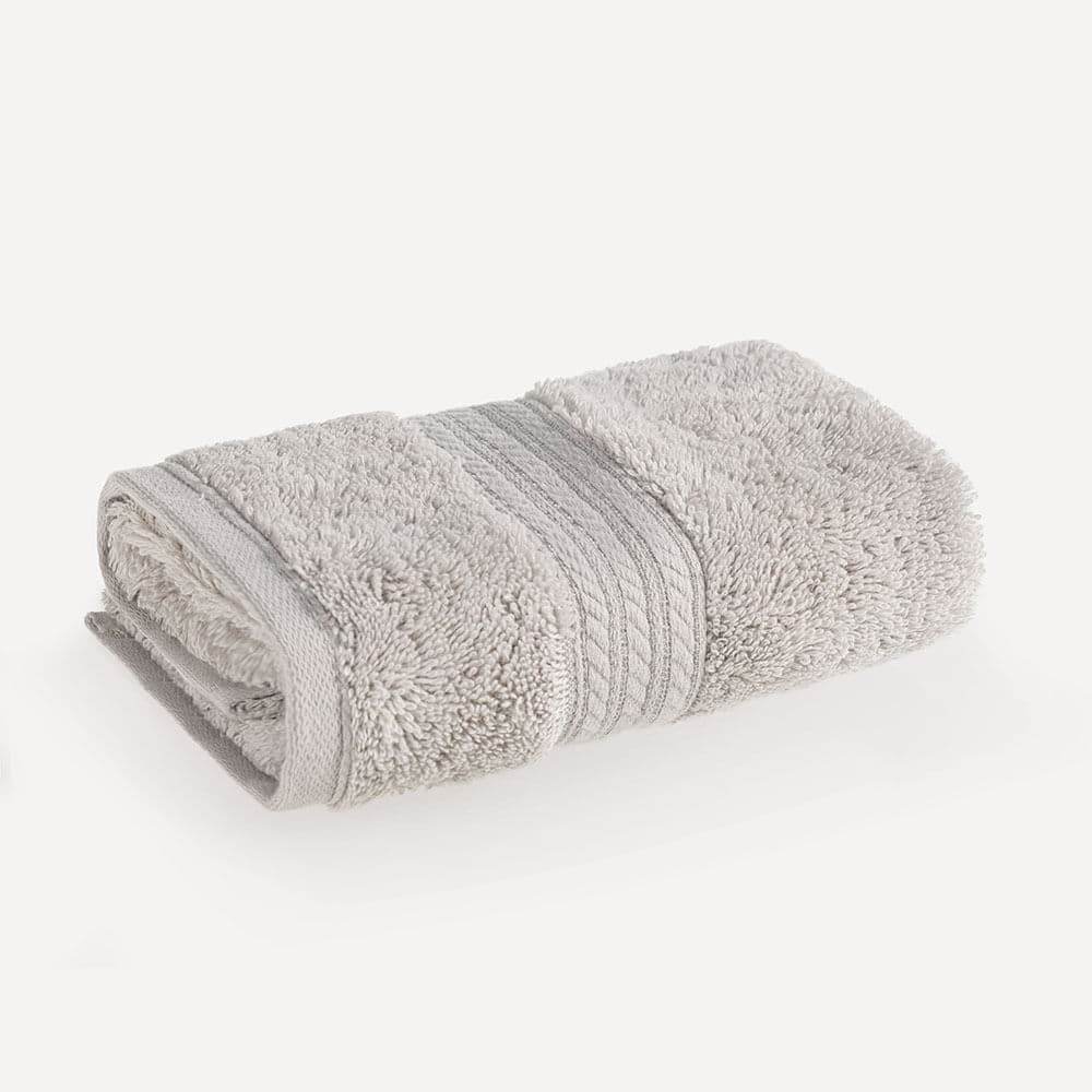 Toalha de Rosto Fio Penteado 100% Algodão Magna Platina