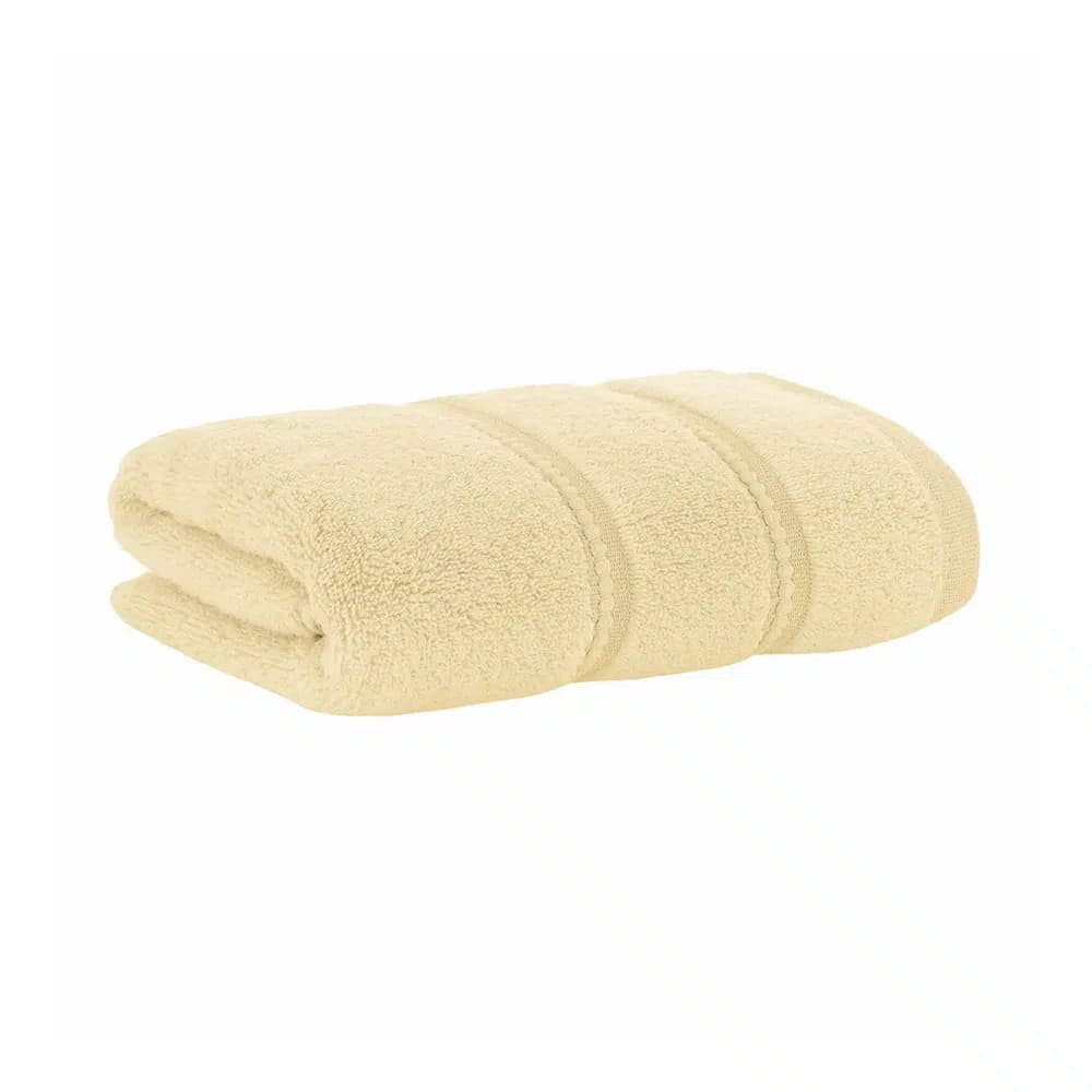 Toalha Lavabo Baby Skin Air Amarelo Buddemeyer Luxus 30x50cm