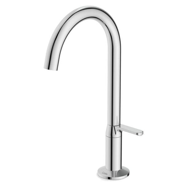 Torneira de Pia para Banheiro com Bica Média Cromada Design Celite