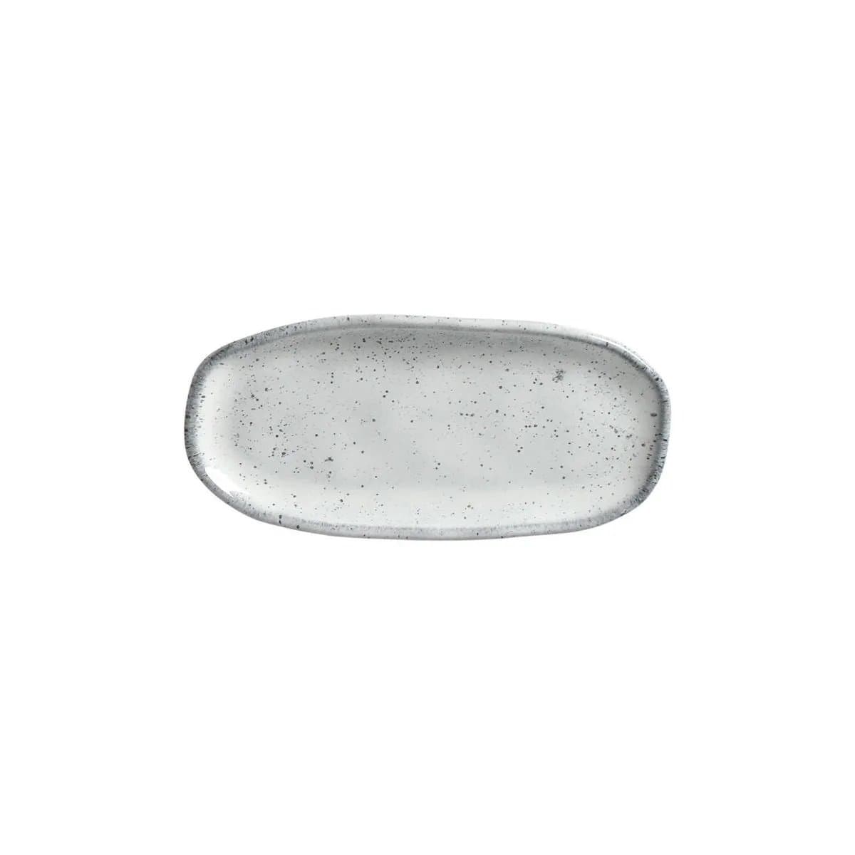 Travessa Oval Rasa Mini Orgânica Porto Brasil Echo 16x8 cm