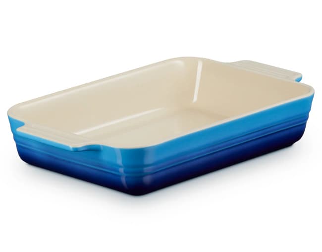 Travessa Retangular Azure Clássica 26cm Le Creuset — Única