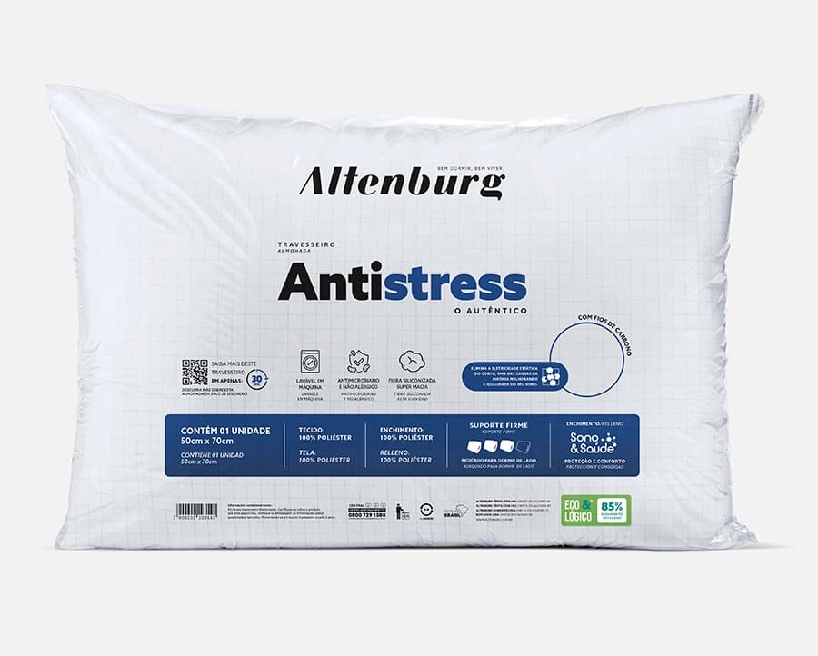 Travesseiro Altenburg Antistress 0.49x0.68m
