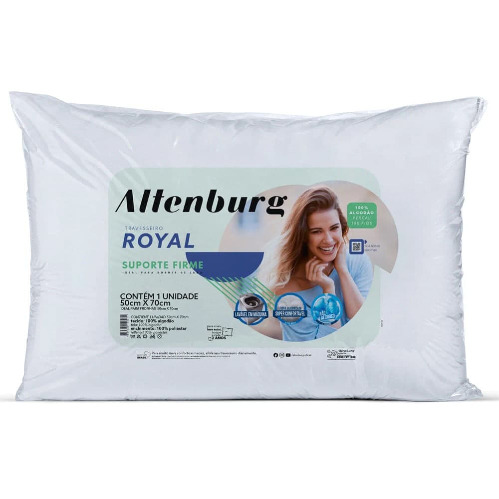 Travesseiro Royal 50x70cm - Altenburg