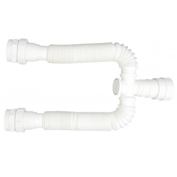 Tubo Extensivo Universal Duplo Branco Equation
