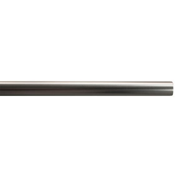 Varão de Cortina 1,50 metros 28mm Aço Kali Níquel Mate Inspire