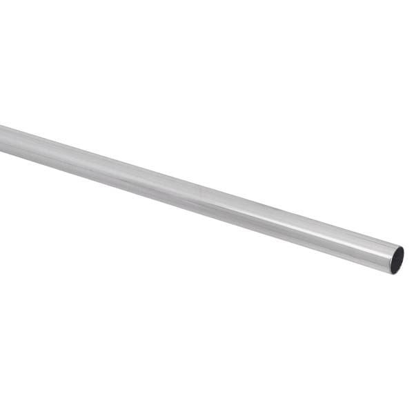 Varão Simples de Cortina 200cm 19mm Metal Cromado Couselo