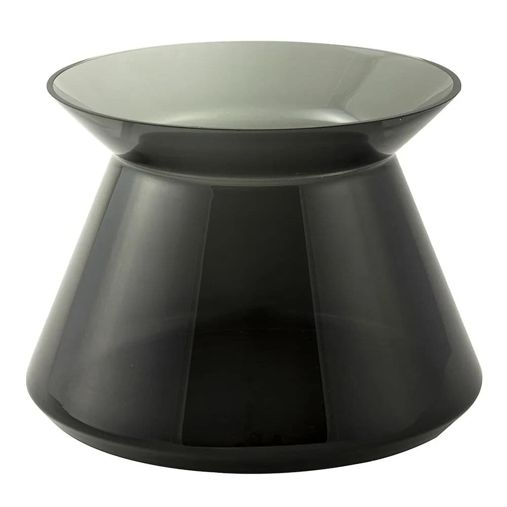 Vaso de Vidro 26cm Cinza - Toyland