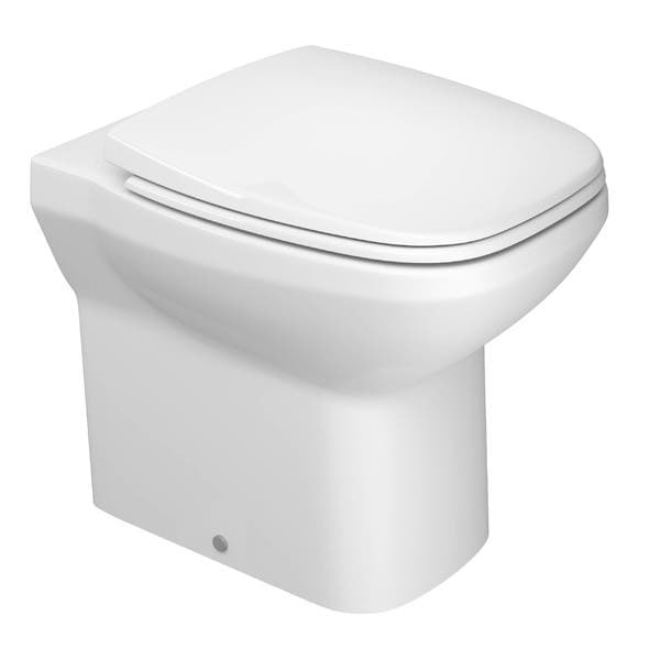 Vaso Sanitário Convencional Avulso Branco Quadrado Flex Deca
