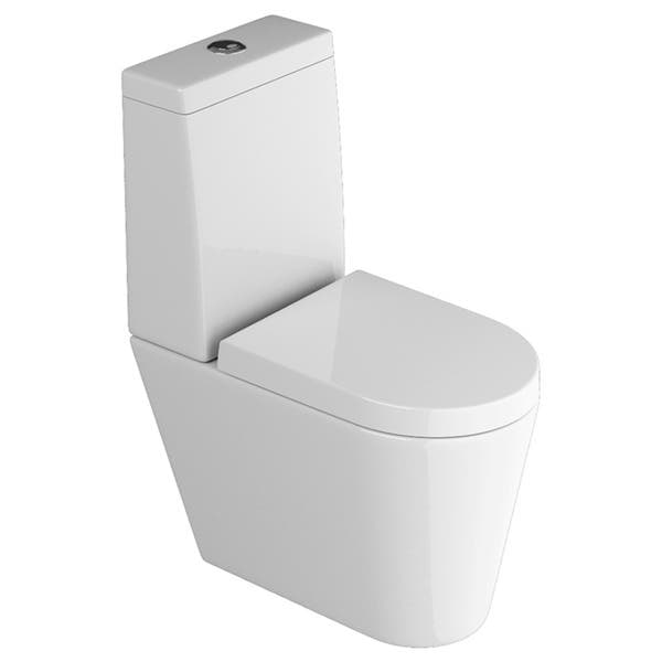 Vaso Sanitário para Caixa Acoplada Avulso Branco Quadrado Hall Roca