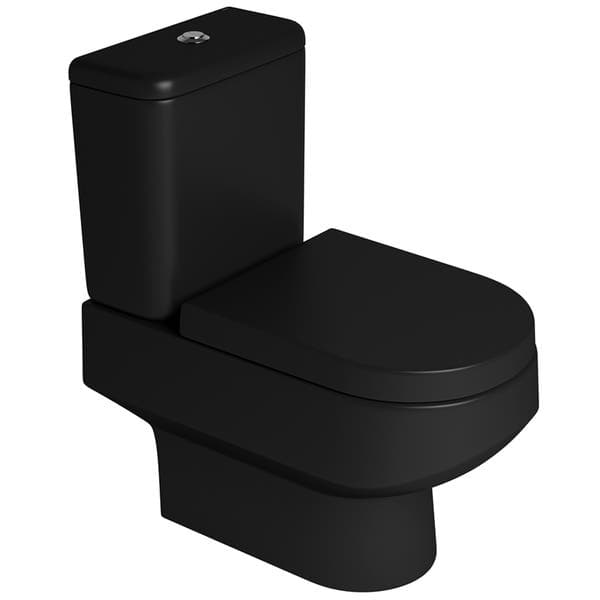 Vaso Sanitário para Caixa Acoplada Avulso Preto Fosco Carrara Deca