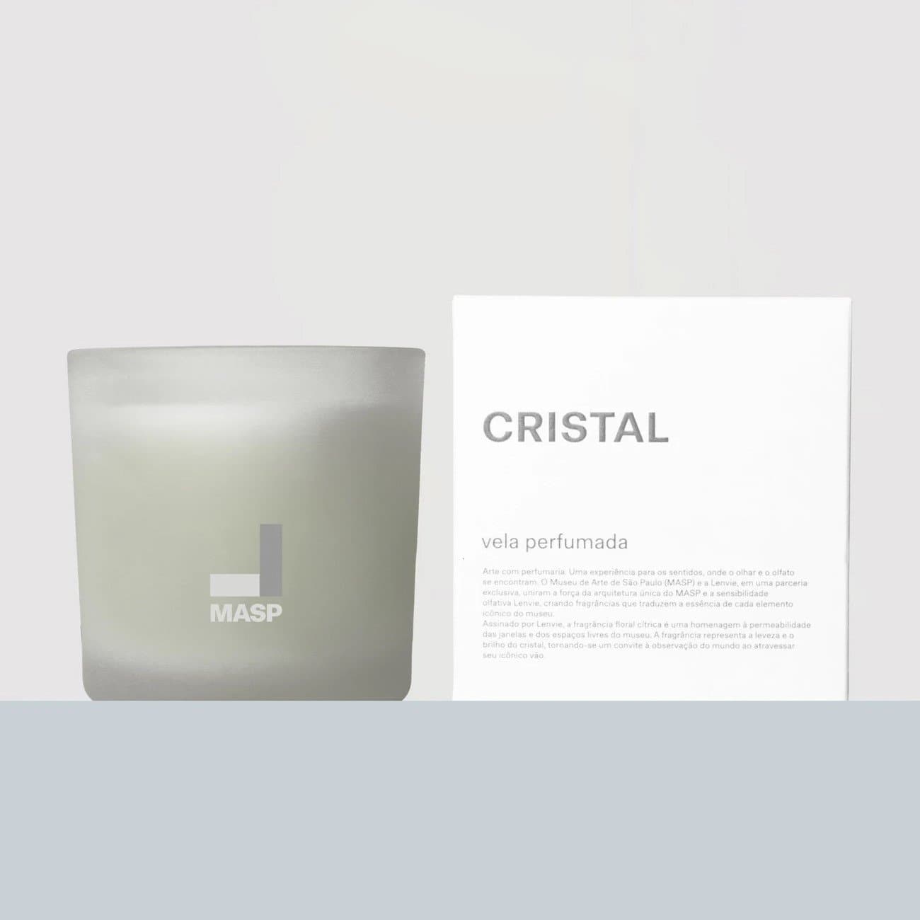 Vela Perfumada Masp Lenvie Cristal 170 g