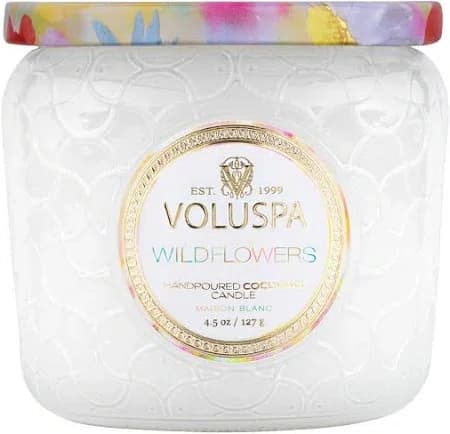 Vela Pote Vidro +35h Wildflowers - Voluspa