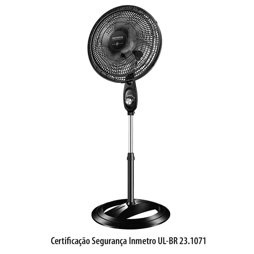 Ventilador 40cm Coluna Preto VSP-40C-NB - Mondial — Ventilador 40cm Coluna Preto VSP-40C-NB - Mondial · Ref. 28791