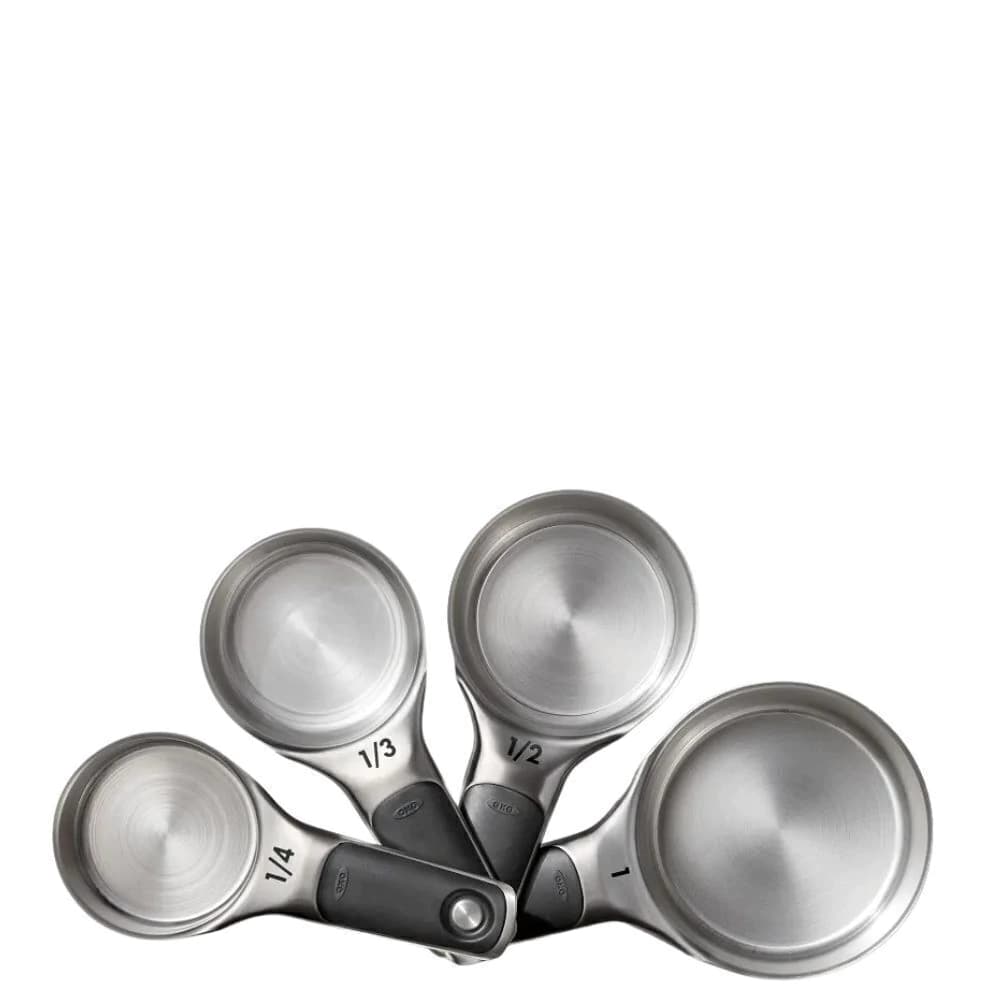 Xícara Medidora de Aço Inox Oxo 4pçs