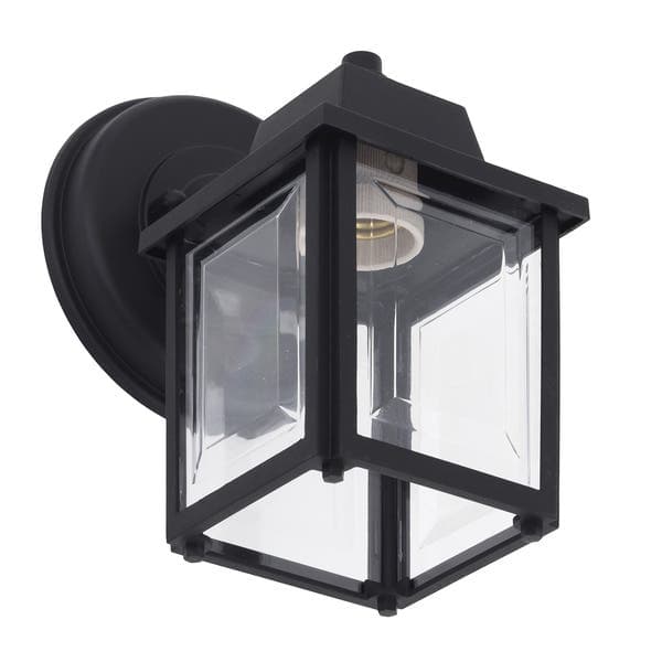 Arandela de Parede Externa IP20 Vintage Dital Preta Bivolt