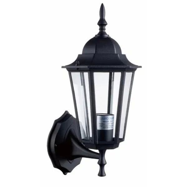 Arandela de Parede Externa IP43 Nice Biancoluce Preta Bivolt