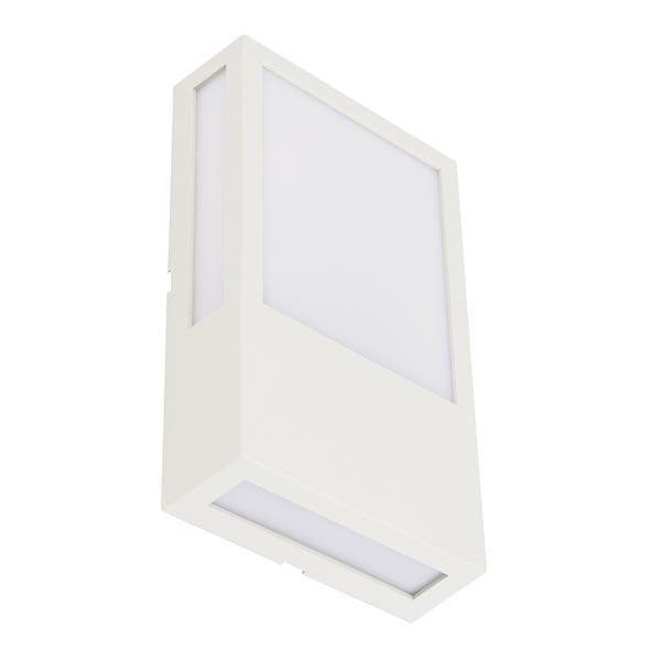 Arandela de Parede Externa LED Amarelo IP65 Cube Avant Iluminação Branca Bivolt